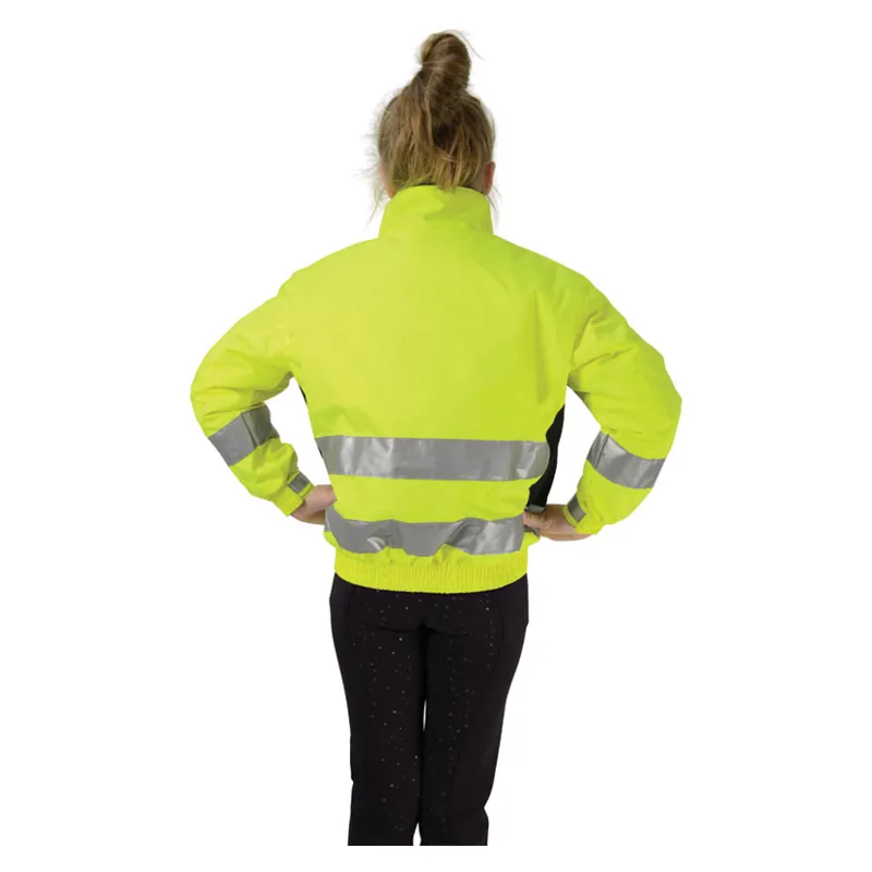 Hy Equestrian Reflective Blouson Kids in Yellow-1