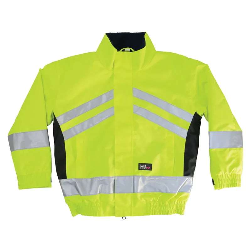 Hy Equestrian Reflective Blouson Kids in Yellow-2