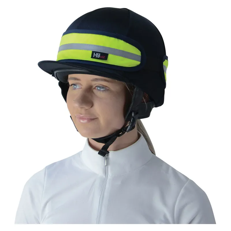 Hy Equestrian Reflective Hat Band in Yellow
