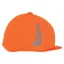 Hy Equestrian Reflective Hat Silk in Orange - WEB EXCLUSIVE