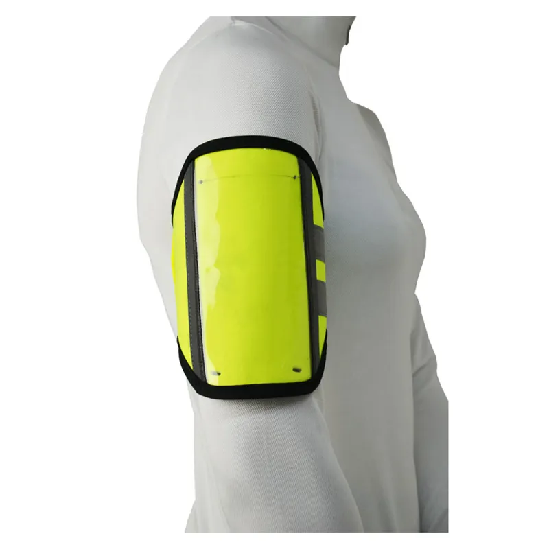 Hy Equestrian Reflective Phone and Key Holder in Yellow