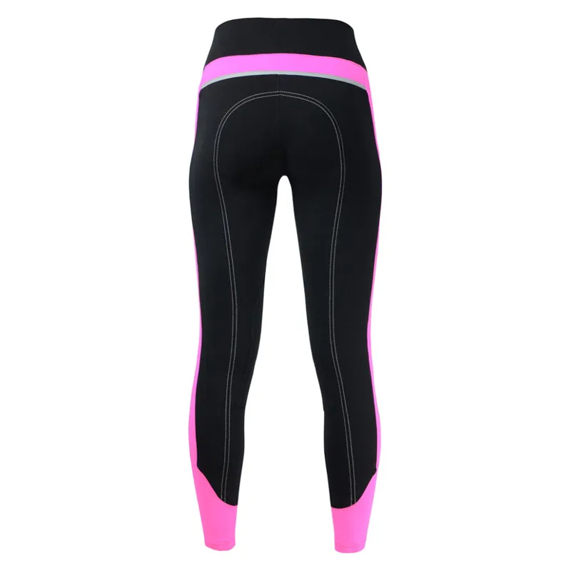 Hy Equestrian Reflective Ladies Breeches in Pink - WEB EXCLUSIVE-2