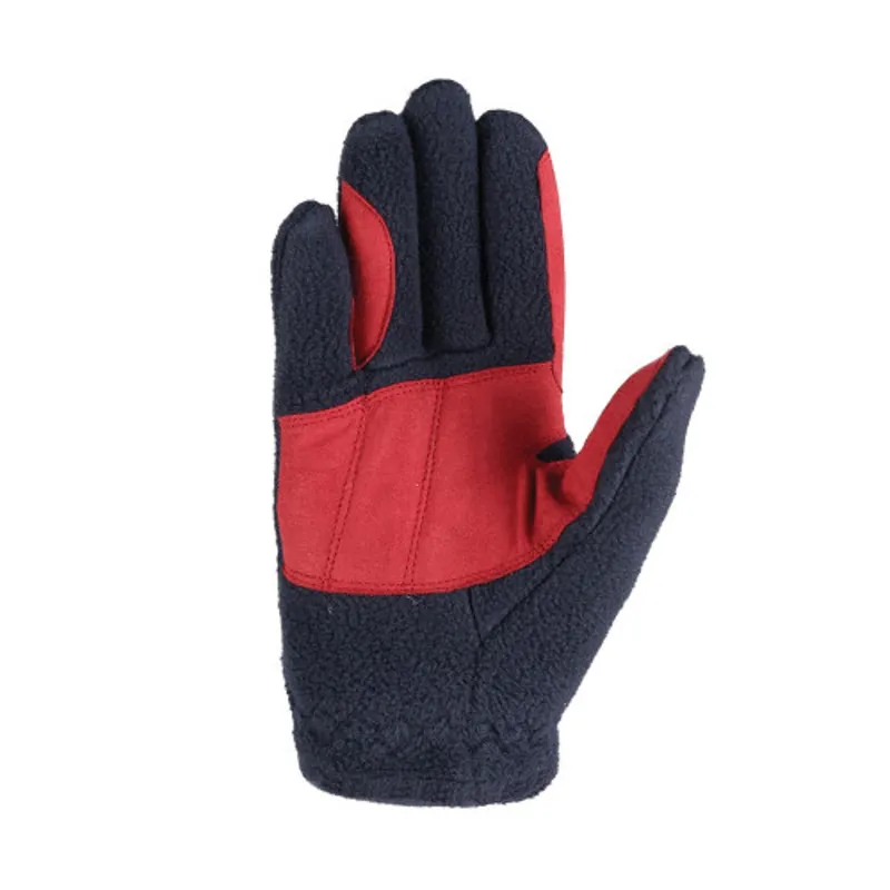 Little Rider Riding Star Fleece Riding Gloves in Navy - WEB EXCLUSIVE-1