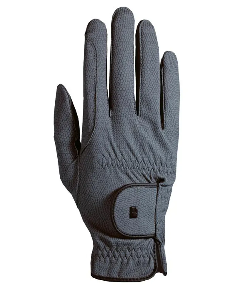 Roeckl Roeck-Grip Riding Gloves Unisex in Anthracite