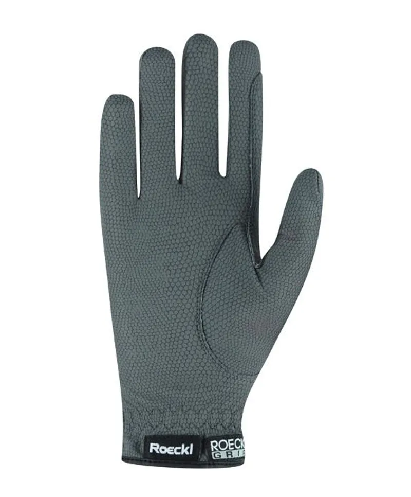Roeckl Roeck-Grip Riding Gloves Unisex in Anthracite-1