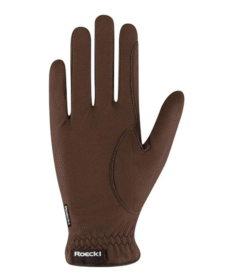 Roeckl Roeck-Grip Riding Gloves Unisex in Mocha-1