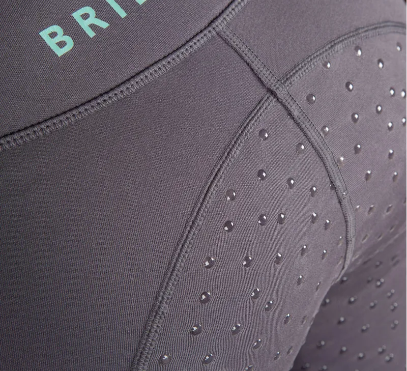 Bridleway Rumi Winter Riding Tights Womens in Grey-1