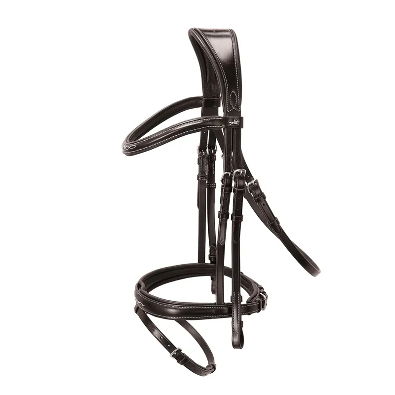 Schockemohle Monza F Bridle in Brown