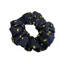 Equetech Diamond Hair Scrunchie in Navy/Gold - WEB EXCLUSIVE