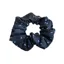 Equetech Diamond Hair Scrunchie in Navy/Light Blue - WEB EXCLUSIVE