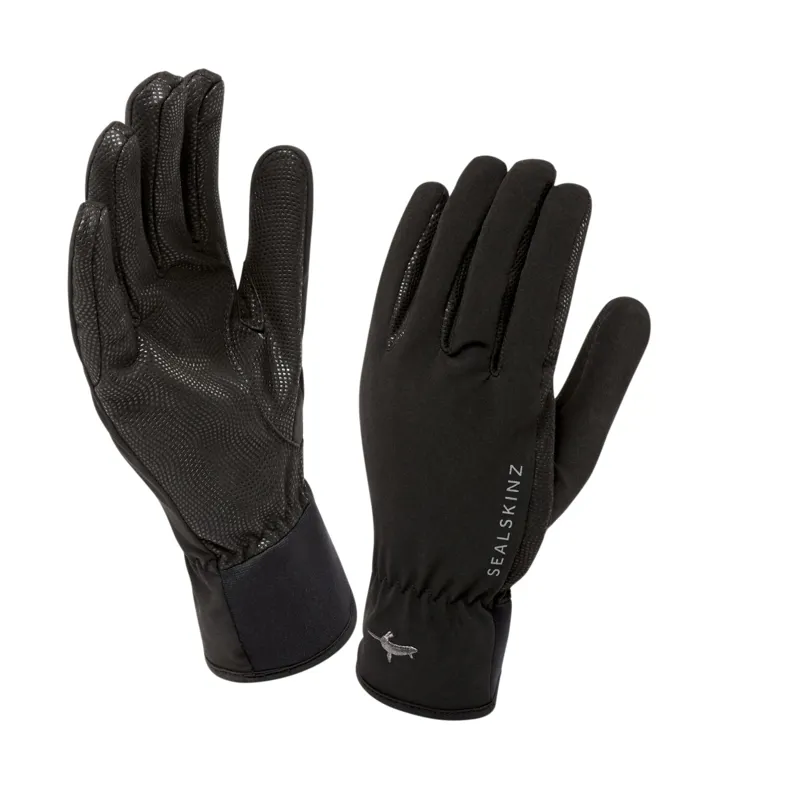 Sealskinz Sea Leopard Gloves Mens in Black