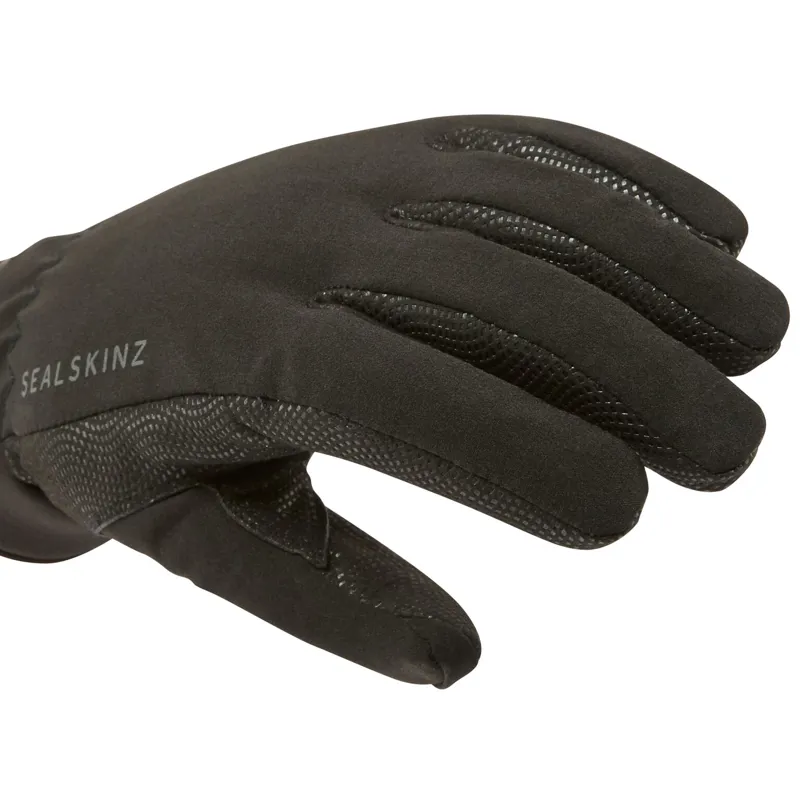 Sealskinz Sea Leopard Gloves Ladies in Black-4