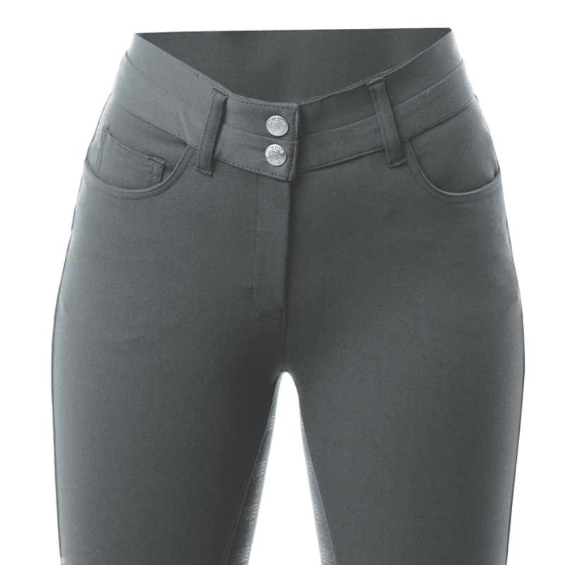 Equetech Shaper Breeches Ladies in Grey-2