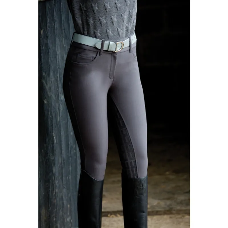 Equetech Shaper Breeches Ladies in Grey-3