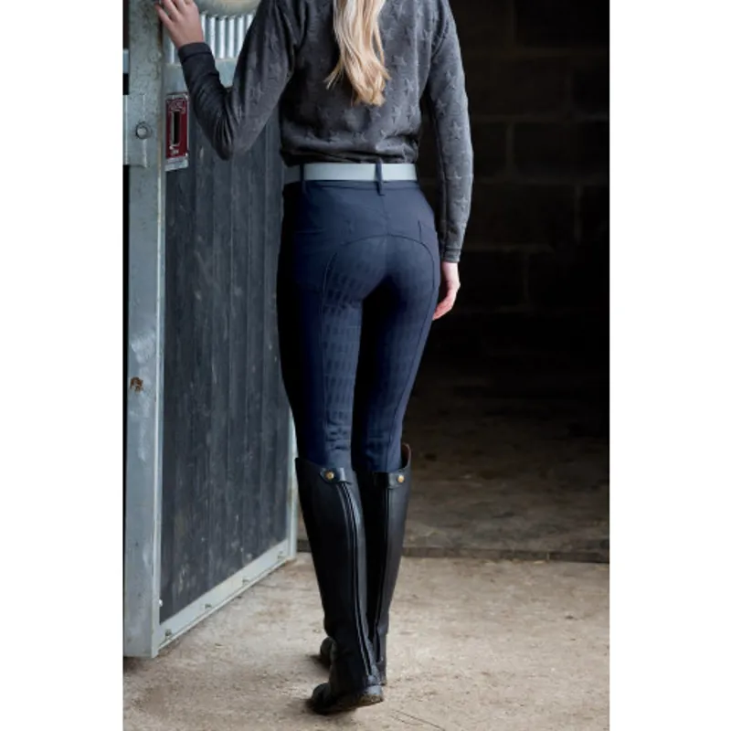 Equetech Shaper Breeches Ladies in Navy-3