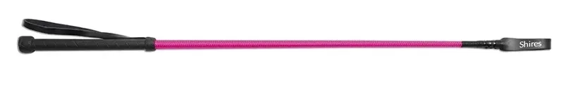 Shires Thread Stem Whip Childs in Raspberry