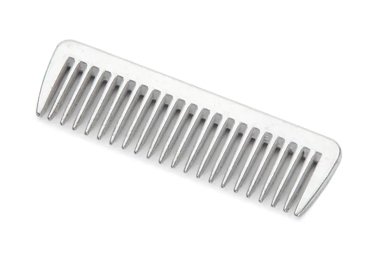 Shires Aluminium Pulling Comb Small Silver