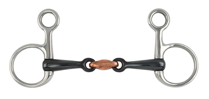 Shires Hanging Cheek Sweet Iron Snaffle