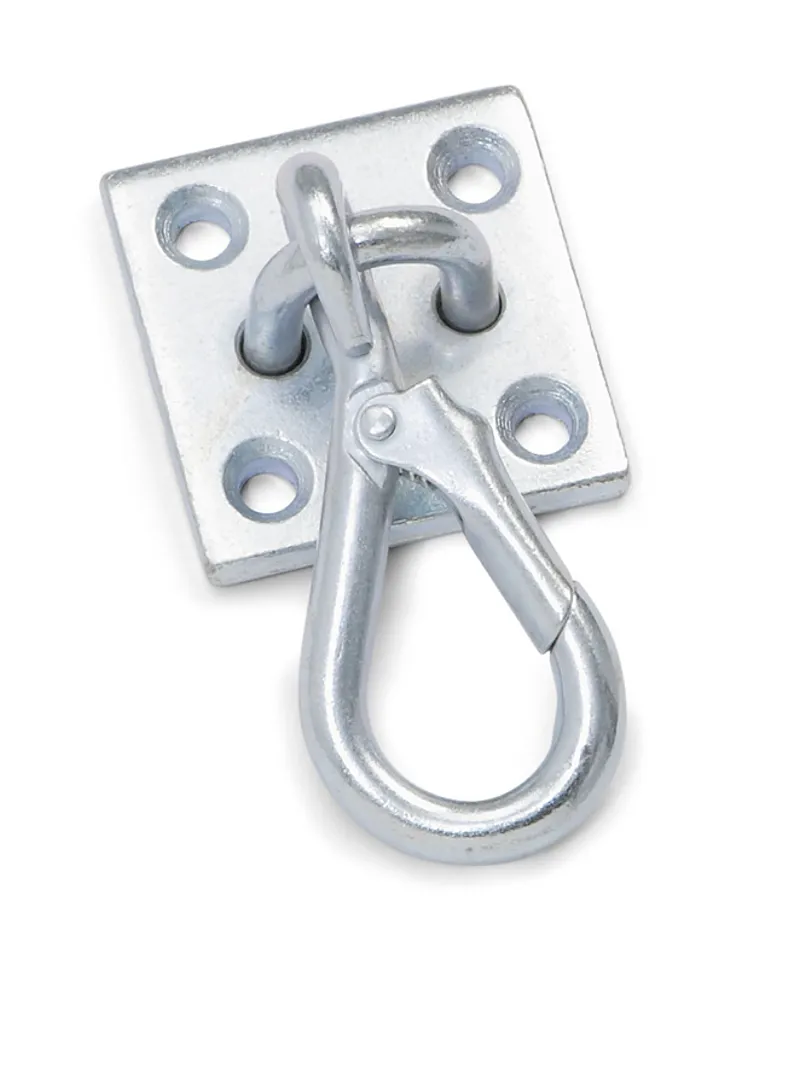 Shires Snap Hook On Wall Plate Metal