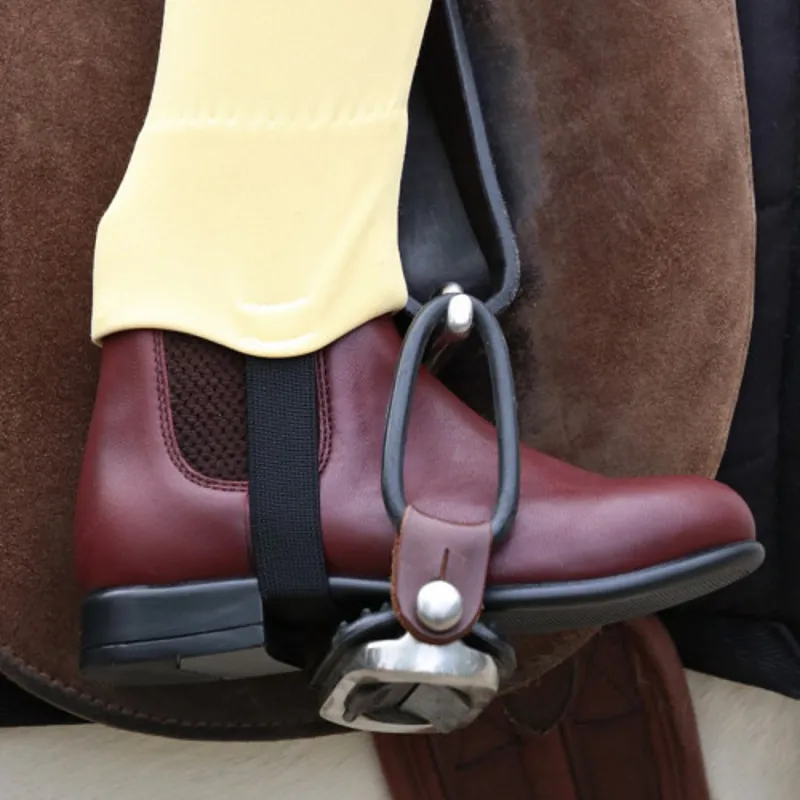 Supreme Products Junior Show Ring Jodhpur Boots in Oxblood-1