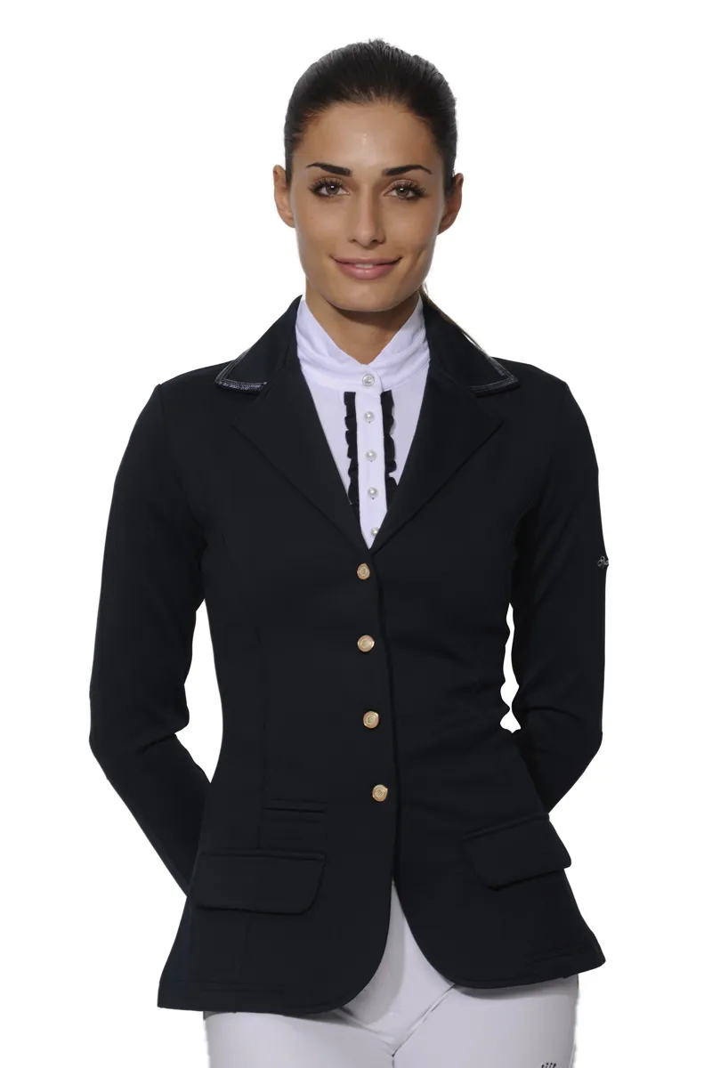Spooks Sequin Show Jacket Ladies Navy