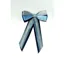 ShowQuest Hairbow and Tails in Navy and Silver
