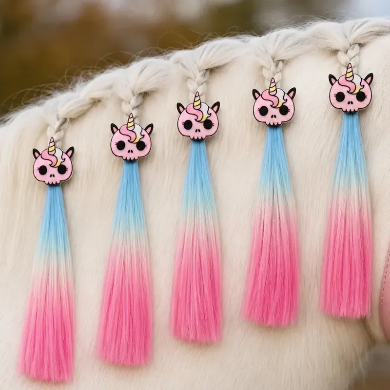 Equetech Skellicorn Mane Tassels 5 Pack-1