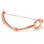 Equetech Snaffle Stock Pin in Rose Gold