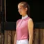 Hy Equestrian Sophia Sleeveless Show Shirt in Pink Rose - WEB EXCLUSIVE
