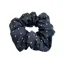 Equetech Pin Spot Hair Scrunchie in Navy/White - WEB EXCLUSIVE