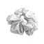 Equetech Pin Spot Hair Scrunchie in White/Silver - WEB EXCLUSIVE