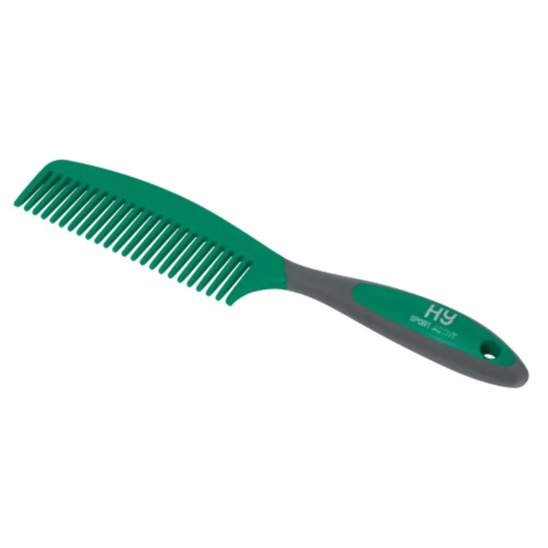 Hy Equestrian Sport Active Comb in Emerald Green - WEB EXCLUSIVE