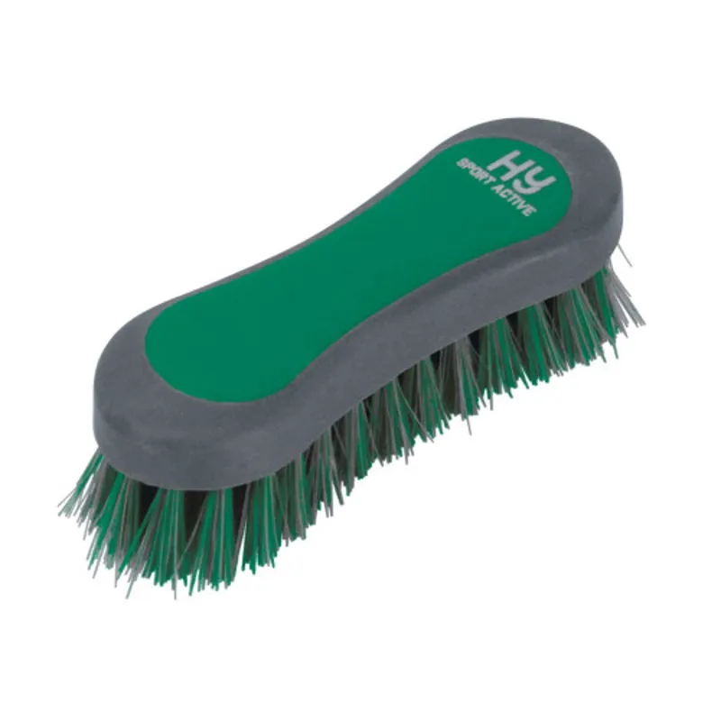 Hy Equestrian Sport Active Face Brush in Emerald Green - WEB EXCLUSIVE