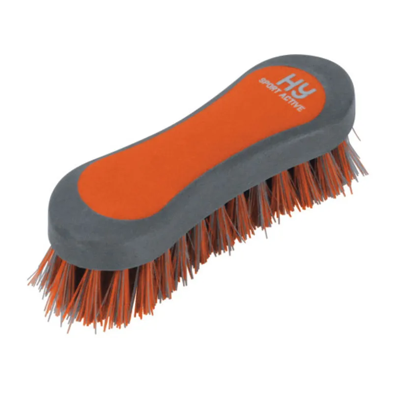 Hy Equestrian Sport Active Face Brush in Terracotta Orange - WEB EXCLUSIVE