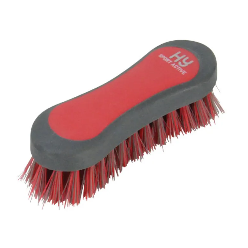 Hy Equestrian Sport Active Face Brush in Rosette Red - WEB EXCLUSIVE