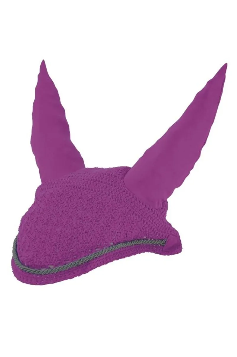 Hy Equestrian Sport Active Fly Veil in Amethyst Purple Cob/Full