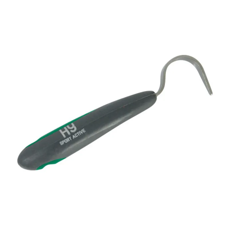 Hy Equestrian Sport Active Hoof Pick in Emerald Green - WEB EXCLUSIVE
