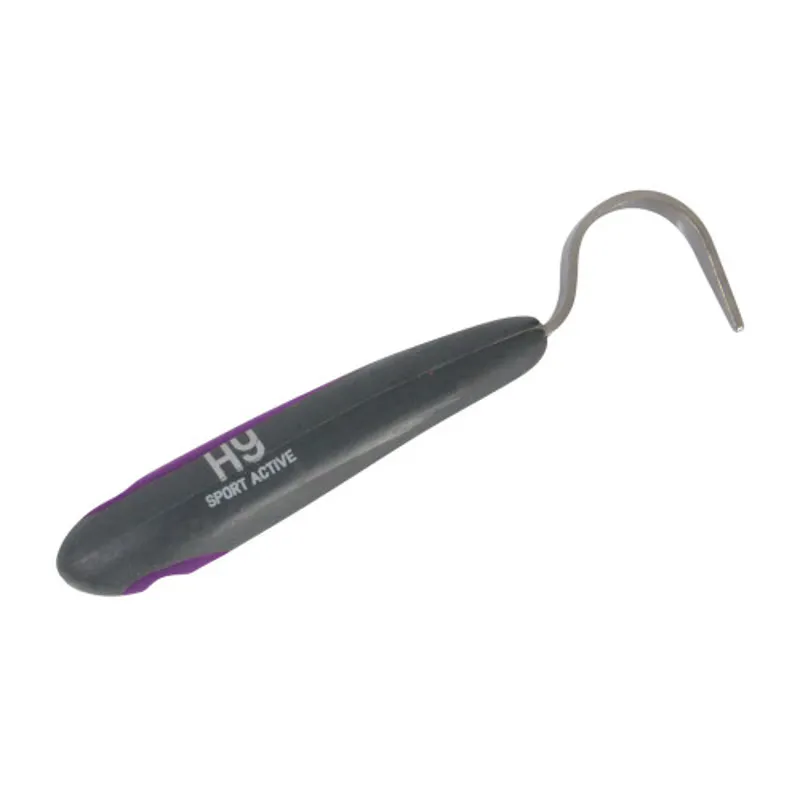 Hy Equestrian Sport Active Hoof Pick in Amethyst Purple