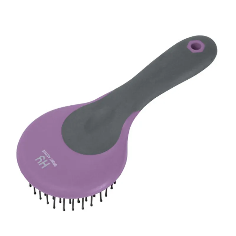 Hy Sport Active Mane and Tail Brush in Blooming Lilac