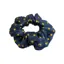 Equetech Polka Dot Hair Scrunchie in Navy/Gold - WEB EXCLUSIVE