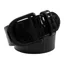 Equetech Stirrup Leather Belt 35mm in Black Patent - WEB EXCLUSIVE