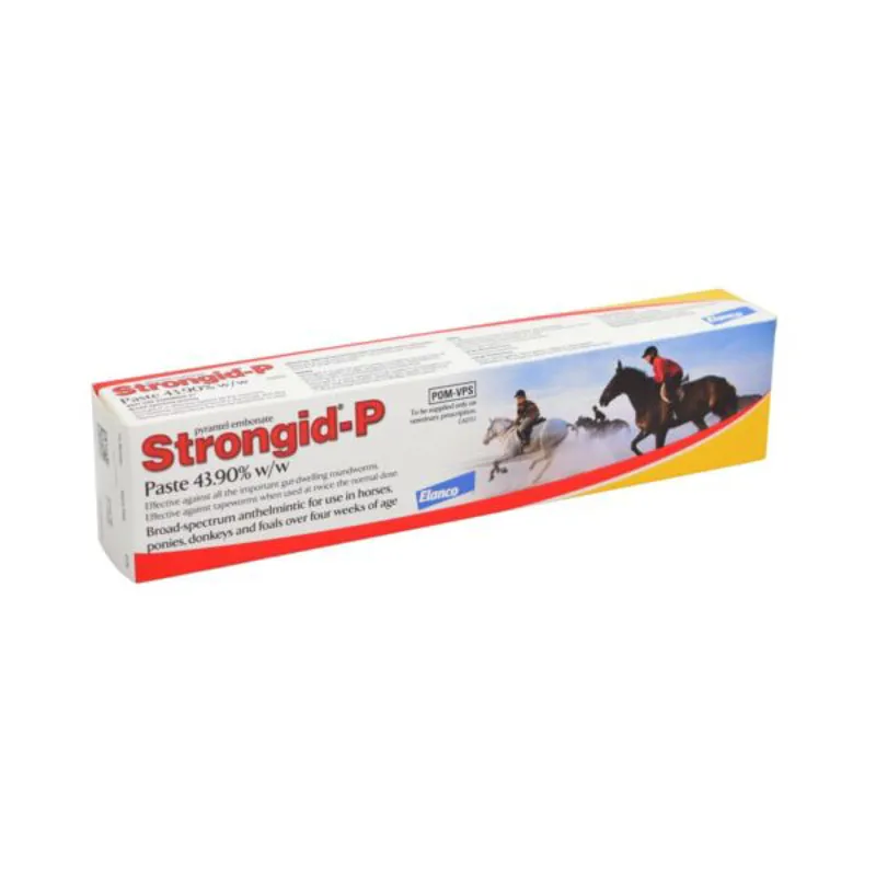 Elanco Strongid-P Paste Horse and Donkey Wormer