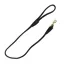 Benji and Flo Superior Rolled Leather Dog Lead in Black - WEB EXCLUSIVE