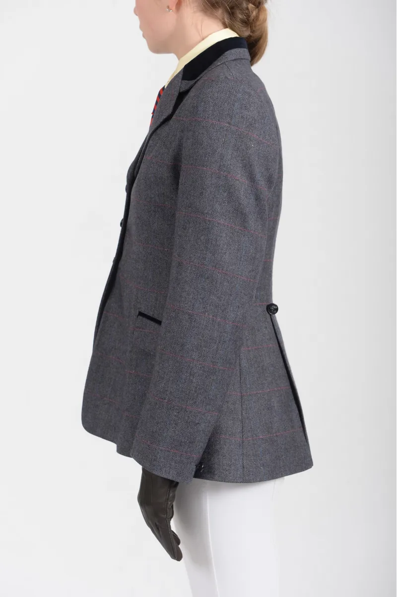 Tagg Ross Tweed Jacket Ladies Navy-1