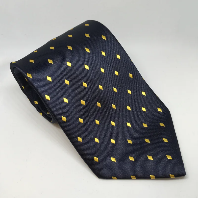 Equetech Junior Diamond Tie in Navy/Gold