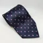 Equetech Adult Diamond Tie in Navy/Pink - WEB EXCLUSIVE