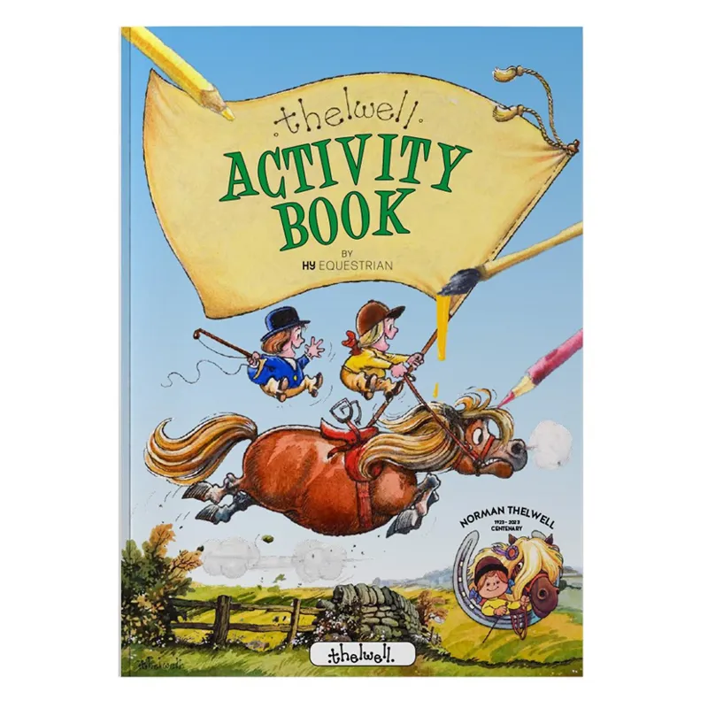 Hy Equestrian Thelwell Activity Book A4 - WEB EXCLUSIVE