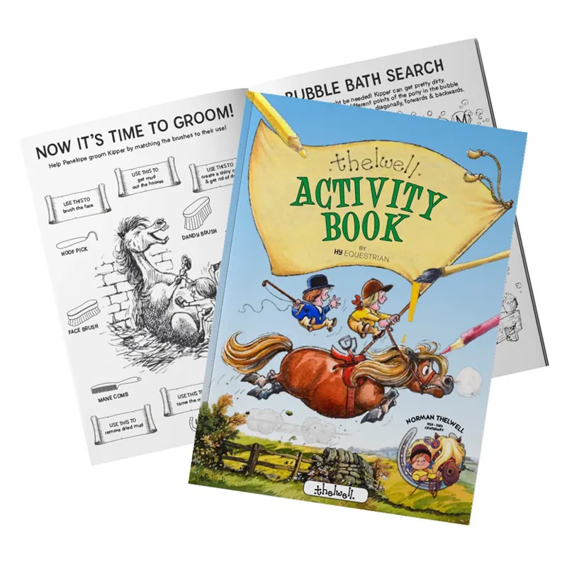 Hy Equestrian Thelwell Activity Book A4 - WEB EXCLUSIVE-1