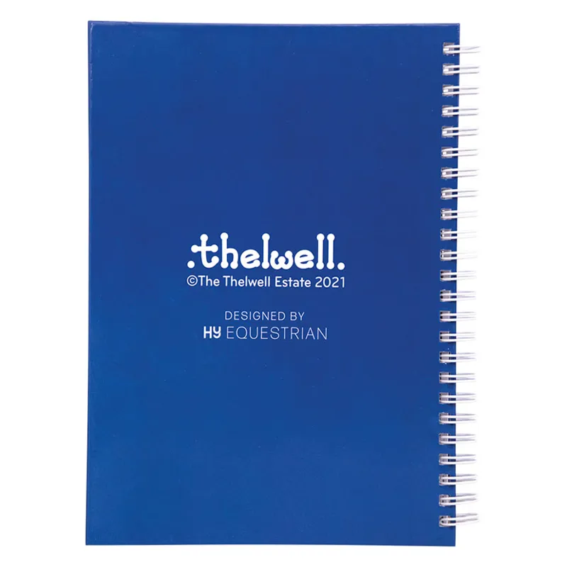 Hy Equestrian Thelwell Jumps Notebook in Blue - WEB EXCLUSIVE-2