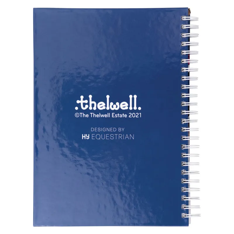 Hy Equestrian Thelwell Race Notebook in Blue - WEB EXCLUSIVE-2